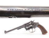 SMITH & WESSON .22/32 HAND EJECTOR Double Action RF Revolver C&R WHEEL GUNKnown as the “.22/32 HEAVY FRAME TARGET REVOLVER” - Image 1 of 20
