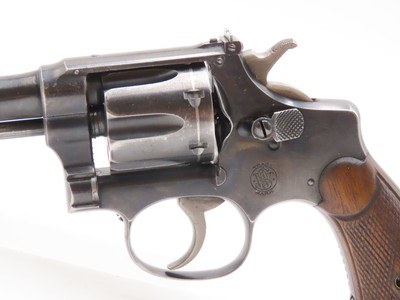 SMITH & WESSON .22/32 HAND EJECTOR Double Action RF Revolver C&R WHEEL GUNKnown as the “.22/32 HEAVY FRAME TARGET REVOLVER” - Image 4 of 20