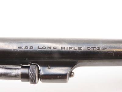 SMITH & WESSON .22/32 HAND EJECTOR Double Action RF Revolver C&R WHEEL GUNKnown as the “.22/32 HEAVY FRAME TARGET REVOLVER” - Image 16 of 20