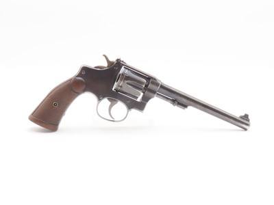 SMITH & WESSON .22/32 HAND EJECTOR Double Action RF Revolver C&R WHEEL GUNKnown as the “.22/32 HEAVY FRAME TARGET REVOLVER” - Image 17 of 20