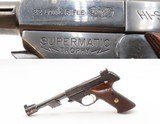 HIGH STANDARD “Supermatic Trophy” Model 102 .22 LR RF TARGET Pistol C&RWith a Reputation for RELIABILITY and ACCURACY - Image 1 of 21
