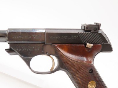 HIGH STANDARD “Supermatic Trophy” Model 102 .22 LR RF TARGET Pistol C&RWith a Reputation for RELIABILITY and ACCURACY - Image 4 of 21