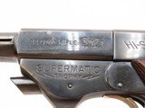 HIGH STANDARD “Supermatic Trophy” Model 102 .22 LR RF TARGET Pistol C&RWith a Reputation for RELIABILITY and ACCURACY - Image 7 of 21