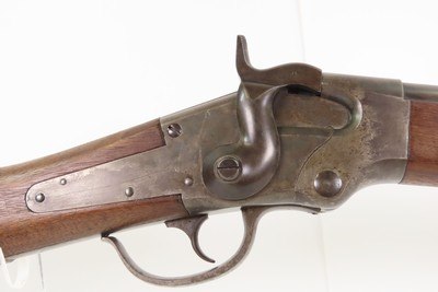 RARE Antique U.S. Contract E.G. LAMSON BALL Patent SR CARBINE Civil War1 of 1,002 made with Underbarrel Tube Fed Magazine - Image 17 of 19