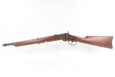 RARE Antique U.S. Contract E.G. LAMSON BALL Patent SR CARBINE Civil War1 of 1,002 made with Underbarrel Tube Fed Magazine - Image 12 of 19