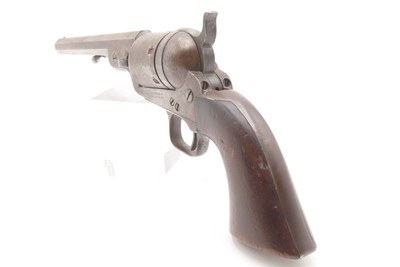 CIVIL WAR NAVAL Inspected Antique U.S. COLT M1851 NAVY Conversion RevolverMARTIALLY INSPECTED & Manufactured in 1856 - Image 24 of 24