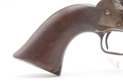 CIVIL WAR NAVAL Inspected Antique U.S. COLT M1851 NAVY Conversion RevolverMARTIALLY INSPECTED & Manufactured in 1856 - Image 5 of 24