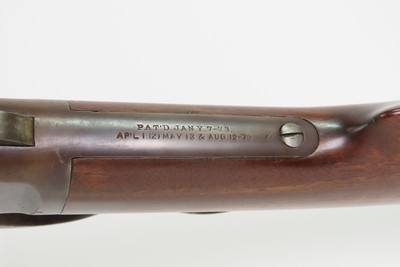 c1879 mfr. Antique WHITNEY KENNEDY Lever Action .45-60 WCF Repeating RIFLE3-Digit SN LARGE FRAME Rifle with “BURGESS” Style Lever - Image 17 of 21