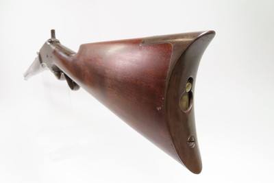 c1879 mfr. Antique WHITNEY KENNEDY Lever Action .45-60 WCF Repeating RIFLE3-Digit SN LARGE FRAME Rifle with “BURGESS” Style Lever - Image 21 of 21