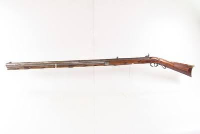 c1836 CLEVELAND, OHIO Long Rifle by LYSANDER WILKINS BABBITT PIONEER.56 Caliber Rifle Made for the Plains of the Western Frontier - Image 16 of 21