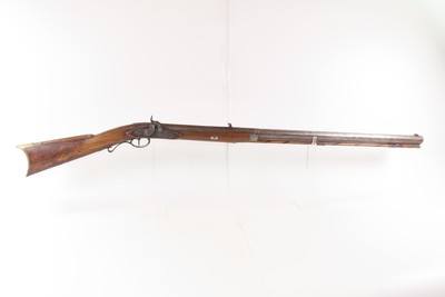 c1836 CLEVELAND, OHIO Long Rifle by LYSANDER WILKINS BABBITT PIONEER.56 Caliber Rifle Made for the Plains of the Western Frontier - Image 4 of 21