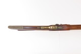 c1836 CLEVELAND, OHIO Long Rifle by LYSANDER WILKINS BABBITT PIONEER.56 Caliber Rifle Made for the Plains of the Western Frontier - Image 10 of 21