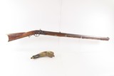 c1836 CLEVELAND, OHIO Long Rifle by LYSANDER WILKINS BABBITT PIONEER.56 Caliber Rifle Made for the Plains of the Western Frontier - Image 2 of 21