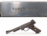 1956 mfr. HIGH STANDARD Supermatic S-101 .22 RF TARGET Pistol C&R PLINKERWith a Reputation for RELIABILITY and ACCURACY - Image 1 of 20
