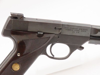 1956 mfr. HIGH STANDARD Supermatic S-101 .22 RF TARGET Pistol C&R PLINKERWith a Reputation for RELIABILITY and ACCURACY - Image 19 of 20