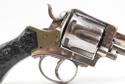 c1880s SAN FRANCISCO, CA Antique SHREVE & WOLF BULLDOG Revolver .44 Caliber 19th Century Import from Belgium to California - Image 4 of 20