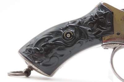 c1880s SAN FRANCISCO, CA Antique SHREVE & WOLF BULLDOG Revolver .44 Caliber 19th Century Import from Belgium to California - Image 5 of 20