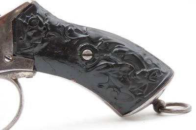 c1880s SAN FRANCISCO, CA Antique SHREVE & WOLF BULLDOG Revolver .44 Caliber 19th Century Import from Belgium to California - Image 16 of 20