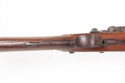 Antique BARNETT HUDSON BAY Co. Large Bore Flintlock NORTHWEST TRADE GUNWith “HBC” Barrel and Lock Stamps & “BARNETT/1869” - Image 12 of 25