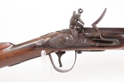 Antique BARNETT HUDSON BAY Co. Large Bore Flintlock NORTHWEST TRADE GUNWith “HBC” Barrel and Lock Stamps & “BARNETT/1869” - Image 6 of 25