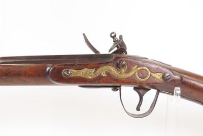 Antique BARNETT HUDSON BAY Co. Large Bore Flintlock NORTHWEST TRADE GUNWith “HBC” Barrel and Lock Stamps & “BARNETT/1869” - Image 23 of 25