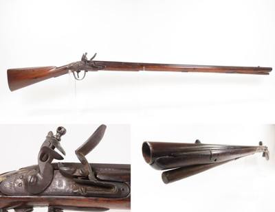 Antique BARNETT HUDSON BAY Co. Large Bore Flintlock NORTHWEST TRADE GUNWith “HBC” Barrel and Lock Stamps & “BARNETT/1869”