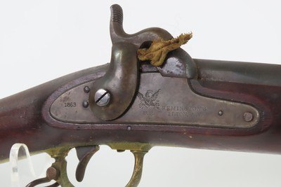 SCARCE Antique CIVIL WAR U.S. Remington M1863 “ZOUAVE” Percussion RifleOnly 12,501 Made for the Union Army 1863-1865 - Image 7 of 24