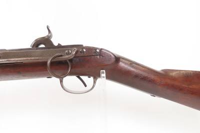 SCARCE RIFLED Antique U.S. SIMEON NORTH M1843 HALL Breech Loader SR CARBINE 1 of 10,500 Contracted by North w/ .52 RIFLED BORE - Image 17 of 25