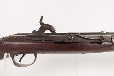SCARCE RIFLED Antique U.S. SIMEON NORTH M1843 HALL Breech Loader SR CARBINE 1 of 10,500 Contracted by North w/ .52 RIFLED BORE - Image 24 of 25