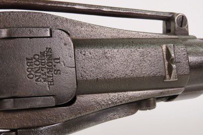 SCARCE RIFLED Antique U.S. SIMEON NORTH M1843 HALL Breech Loader SR CARBINE 1 of 10,500 Contracted by North w/ .52 RIFLED BORE - Image 3 of 25