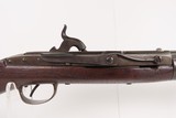 SCARCE RIFLED Antique U.S. SIMEON NORTH M1843 HALL Breech Loader SR CARBINE 1 of 10,500 Contracted by North w/ .52 RIFLED BORE - Image 24 of 25