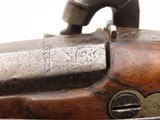 ENGRAVED/SILVER Mounted Antique DERRINGER Percussion Pistol KILLED LINCOLNPeriod Copy of Henry Deringer’s Famous Pistol - 10 of 19