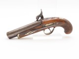 ENGRAVED/SILVER Mounted Antique DERRINGER Percussion Pistol KILLED LINCOLNPeriod Copy of Henry Deringer’s Famous Pistol - 16 of 19