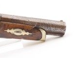 ENGRAVED/SILVER Mounted Antique DERRINGER Percussion Pistol KILLED LINCOLNPeriod Copy of Henry Deringer’s Famous Pistol - 5 of 19