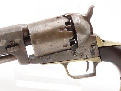 RARE Antique CIVIL WAR Era 2nd Model COLT DRAGOON .44 PERCUSSION RevolverOne of 2,700; First Year Production, Made in 1850 - Image 3 of 17