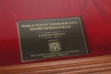 CASED Commemorative WORLD WAR II U.S. Remington M1903 .30-06 C&R Rifle WW 2 LIMITED EDITION Gun AMERICAN HISTORICAL SOCIETY - Image 3 of 25