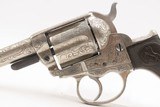 1877 CASED, LETTERED & ENGRAVED Antique COLT M1877 “Lightning” DA RevolverNEW YORK Shipped to SCHUYLER, HARTLEY & GRAHAM - Image 19 of 23