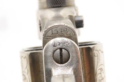 1877 CASED, LETTERED & ENGRAVED Antique COLT M1877 “Lightning” DA RevolverNEW YORK Shipped to SCHUYLER, HARTLEY & GRAHAM - Image 12 of 23