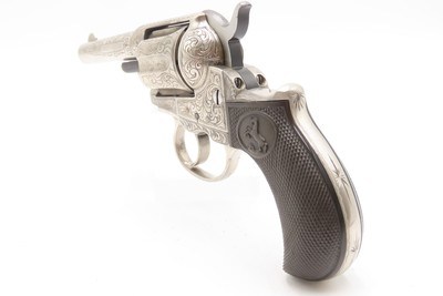 1877 CASED, LETTERED & ENGRAVED Antique COLT M1877 “Lightning” DA RevolverNEW YORK Shipped to SCHUYLER, HARTLEY & GRAHAM - Image 22 of 23