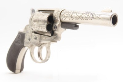 1877 CASED, LETTERED & ENGRAVED Antique COLT M1877 “Lightning” DA RevolverNEW YORK Shipped to SCHUYLER, HARTLEY & GRAHAM - Image 21 of 23