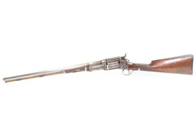 RARE c1861 Antique 10 GAUGE COLT Model 1855 Revolving SHOTGUN Civil War Era - Image 17 of 23
