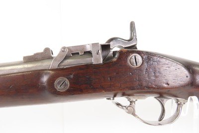 MERIDEN Mfg. Co. Antique MILLER CONVERSION U.S. M1861 .58 RF Rifle-MUSKET1864 Dated Antique PARKERS, SNOW & CO. Breech Loader - Image 20 of 25