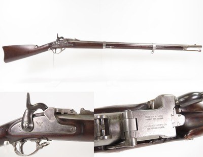 MERIDEN Mfg. Co. Antique MILLER CONVERSION U.S. M1861 .58 RF Rifle-MUSKET1864 Dated Antique PARKERS, SNOW & CO. Breech Loader - Image 21 of 25