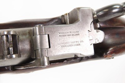 MERIDEN Mfg. Co. Antique MILLER CONVERSION U.S. M1861 .58 RF Rifle-MUSKET1864 Dated Antique PARKERS, SNOW & CO. Breech Loader - Image 6 of 25