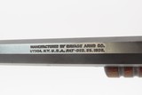 FINE Factory Engraved M1903 SAVAGE ARMS .22 RF Slide Action BOYS Rifle C&REARLY 20th Century .22 Caliber S, L, LR Youth Rifle - Image 11 of 25