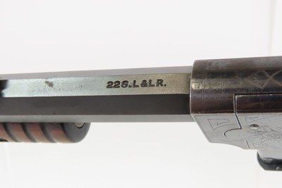 FINE Factory Engraved M1903 SAVAGE ARMS .22 RF Slide Action BOYS Rifle C&REARLY 20th Century .22 Caliber S, L, LR Youth Rifle - Image 24 of 25