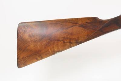 ENGRAVED British JAMES CARR & SONS Side x Side C&R HAMMERLESS 12 g. Shotgun - Image 4 of 23
