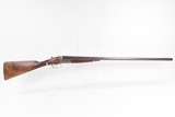 ENGRAVED British JAMES CARR & SONS Side x Side C&R HAMMERLESS 12 g. Shotgun - Image 1 of 23