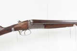 ENGRAVED British JAMES CARR & SONS Side x Side C&R HAMMERLESS 12 g. Shotgun - Image 3 of 23