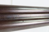 ENGRAVED British JAMES CARR & SONS Side x Side C&R HAMMERLESS 12 g. Shotgun - Image 14 of 23